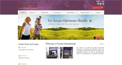 Desktop Screenshot of frontier2u.com
